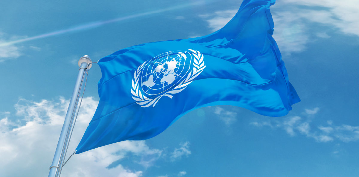 United Nations flag