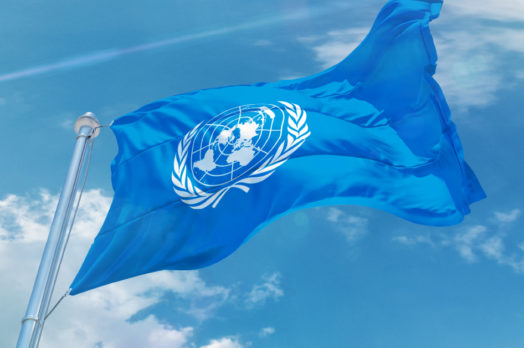 United Nations flag